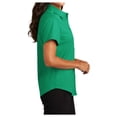 thumbnail image 4 of Yellow Rooster Womens Short Sleeve Easy Care Shirt Court Green 2XL, 4 of 7