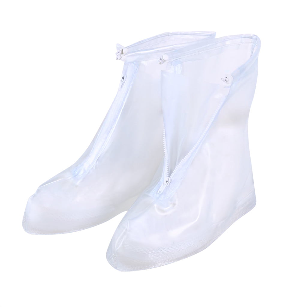 Waterproof Rain Shoes Boots Covers Thick Bottom Travel Overshoes Galoshes Unisex 