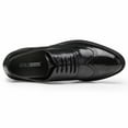 thumbnail image 2 of CMR CHAMARIPA Height Increasing Shoes Men's Elevator Shoes Men's High Heel Dress Shoes Black Leather Oxford Brogues 8CM/3.15 Inches, 2 of 5