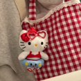 thumbnail image 1 of Sanrio Hello Kitty llavero kawaii peluche mochila colgante anime hawaiano playa serie joyería decoración muñeca niños juguetes regalos, 1 of 5
