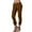 Brown, variant on Summer Pants for Women Ladies Slim Pants Jumpsuits for Women Straight Leg Beaded Petite Casual Western Leggings Size 15 Size 12 Linen with Pockets Workout Pant with Brown 2XL
