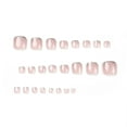 thumbnail image 3 of Uñas postizas cortas YONGSHENG 24 Uds. de ABS de cobertura completa, 3 of 5
