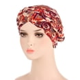 thumbnail image 3 of Scarf For Women Head Wrap Cancer Headwear Women Hats For Women Headwraps For Women Ladies Ethnic Hat Turban Cap Hair Products For Cancer Patients, 3 of 3