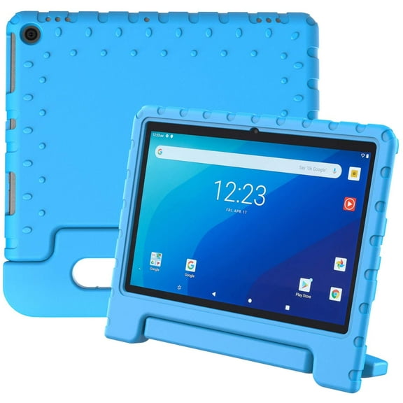 Golden Sheeps Kid Friendly Case Compatible for Walmart Onn 10.1" 3rd gen 2022 Release(Model:100071486) Shockproof Ultra Light Weight Convertible Handle Stand Cover (Blue)