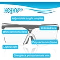 thumbnail image 6 of HQRP Professional 390nM 51 UV LED Ultraviolet Rocks / Stones Illumination / Glow / Fluorescence Flashlight and UV Clear Lens Safety Glasses, 6 of 8