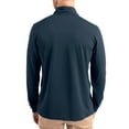 thumbnail image 2 of Men's-Cutter & Buck  Navy Syracuse Orange Virtue DryTec Quarter-Zip Pullover, 2 of 2