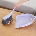 thumbnail image 2 of Bamboo Hand Broom and Dustpan Set - Compact Cleaning Tools for Home, Car, or Indoor Pet Care, 2 of 5