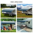 thumbnail image 2 of 12-20' RV Awning Fabric Vinyl Replacement Heavy Duty for Camper Trailer 8' Width, 2 of 11