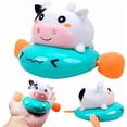 thumbnail image 2 of Baby bath water toy -Water Spray Sprinkler for Kids-Cute Sprinkler with 8 Wiggle Tubes Outdoor Sprinklers Summer Octopuses Toys for Garden Backyard Lawn Splashing Fun Toys for Boys Girls,Light Blue, 2 of 5