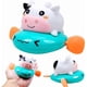 thumbnail image 2 of Baby bath water toy - Cute Cow Bath Toys Sprinklers for Babies 0-6 6-12 Months, Floating Pool Plaything for Toddlers 1-3 3-5 Years Old（green）, 2 of 5