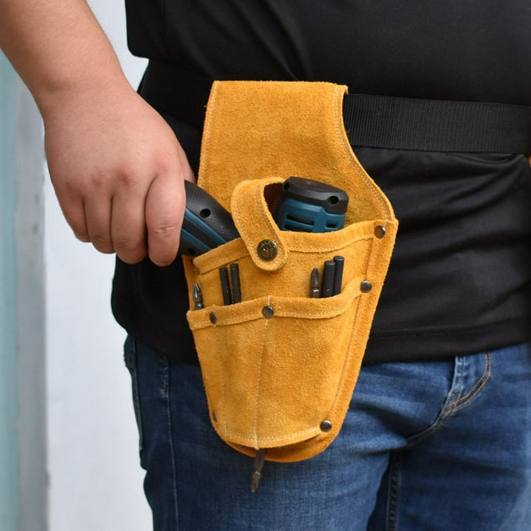 Whoamigo Waist Pack Electric Waist Tool Belt Bag Kit Tool Holder Drill Bit  Tool Storage