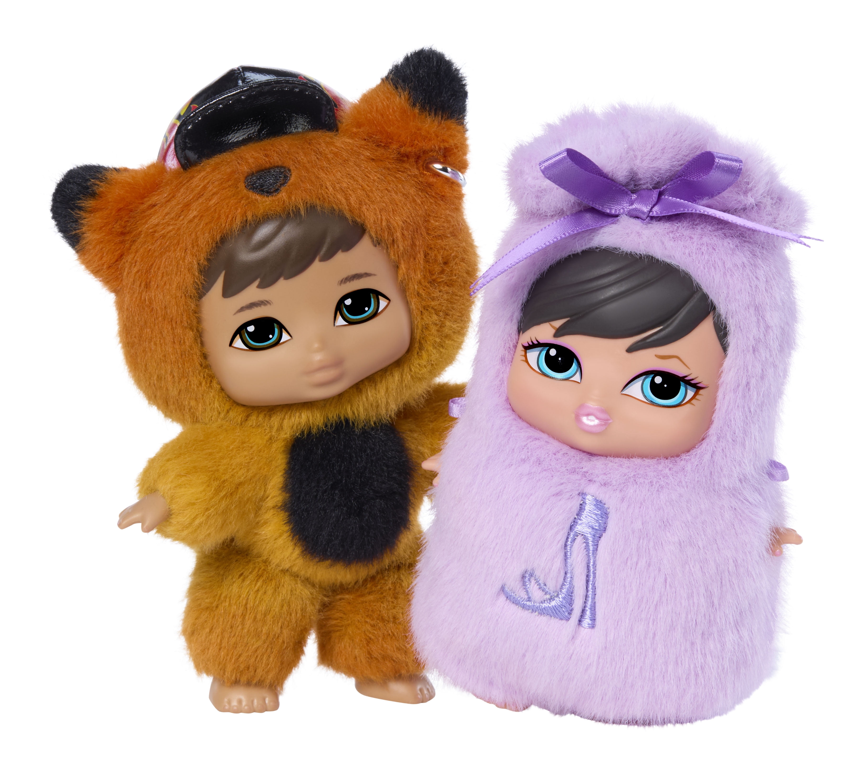 Bratz Bratziez Iconz Bestiez Plush Blind Box with Charm Clip and Accessory, Collectible Characters