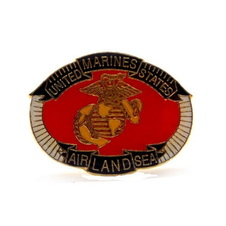 Wholesale Lot of 12 Marine Corps Air-land-sea Hat Lapel Pins T021