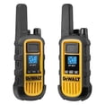 thumbnail image 2 of Walkie Talkies DEWALT DXFRS800, 2 W, impermeables, largo alcance, paquete de 6, 2 of 9