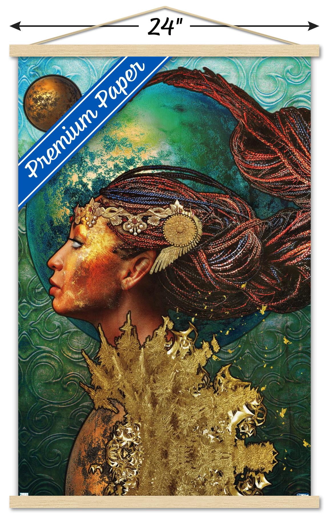 Jena DellaGrottaglia: Cosmic Zodiac - Scorpio Wall Poster with Magnetic Frame, 22.375" x 34"