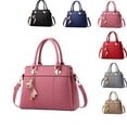 thumbnail image 1 of LHSHID Womens Handbags Ladies Purse Satchel Shoulder Bags Roomy Fashion Tote Leather Bag Handbag Storage Organizer Handbag Charms Handbag Storage Handbags And Purses For Women Over 50, 1 of 7