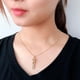 thumbnail image 2 of Jumpingount Collar que abraza las cadenas colgantes Collares ajustables Decoración del cuello Decoraciones de cumpleaños Joyería de las señoras para la Ropa, zapatos y accesorios Miscelánea Plata Jumpingount AP013915-03, 2 of 6