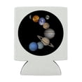 thumbnail image 2 of Solar System Planets Mercury Venus Mars Earth Moon Jupiter Saturn Uranus Neptune Can Cooler - Drink Sleeve Hugger Collapsible Insulator - Beverage Insulated Holder, 2 of 3