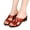 CGAS, variant on Rhinestones Decorated Clear Plastic Wedge Heel Sandals For Women Pool Party