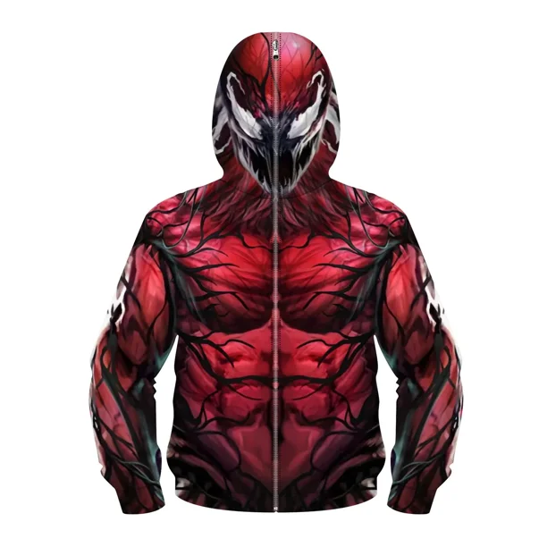 Sudadera con capucha de superhéroe Spiderman de Los Vengadores para niños, Miles Morales, sudadera con cremallera 3D, chaqueta de Iron Man, disfraz de cosplay de anime para niños y niñas