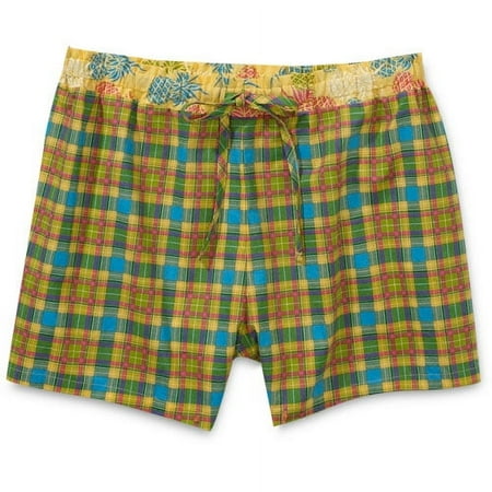 Women's Plaid Boxer Shorts