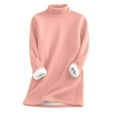thumbnail image 2 of IMENGL T-Shirts Thermiques à Col Montant pour Femmes, Rose m, Taille M-3TG, 2 of 7