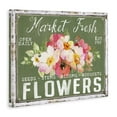 thumbnail image 3 of Antique Market Fresh Flowers Canvas Art, 40 x 30, Made In USA, 3 of 7