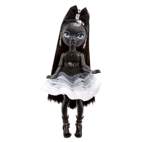 Shadow High Series 1 Shanelle Onyx- Grayscale Fashion Doll. 2 Black Designer Outfits to Mix & Match with Accessories, Great Gift for Kids 6-12 Years Old and Collectors