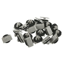 Unique Bargains W Type Trim Clips for Jeep Grand Cherokee 2012-2021 Plastic No.68172491AA Beige 20 Pcs