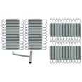 thumbnail image 1 of Jumpking Heavy Duty Trampoline Springs 3.5 Inch For Trampolines Stainless Steel Trampoline Replacement Springs Including Spring Pulling Tool Set Of 50, 1 of 4