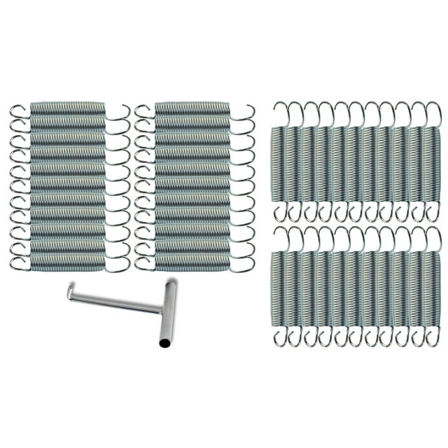 Jumpking Heavy Duty Trampoline Springs 3.5 Inch For Trampolines Stainless Steel Trampoline Replacement Springs Including Spring Pulling Tool Set Of 50