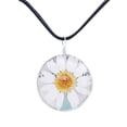 thumbnail image 1 of Pressed Flower Necklace Creative Dried Flower Necklace Flower Pendant Necklace, 1 of 10