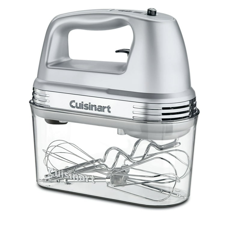 Cuisinart HM-90S Power Advantage Plus 9-Speed Handheld Mixer with Storage  Case, White & Set of 3 Fine Mesh Stainless Steel Strainers