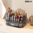 thumbnail image 2 of Organizador de maquillaje SpaceLuxe con cajones y cepillo giratorio de 360°, 2 of 5