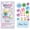 Colorful C, variant on Crystal Stacked 3D Building Stickers,DIY Cute Mini Scenes for Stress Relief Pass The Time,3D Puffy Cartoon Resin Decorative Stickers Kit for Holiday Desktop Ornaments