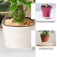 thumbnail image 3 of unbranded 6Ud Platos Transparentes Para Macetas De Plástico Protector De Para Uso Interior Y Exterior, 3 of 8