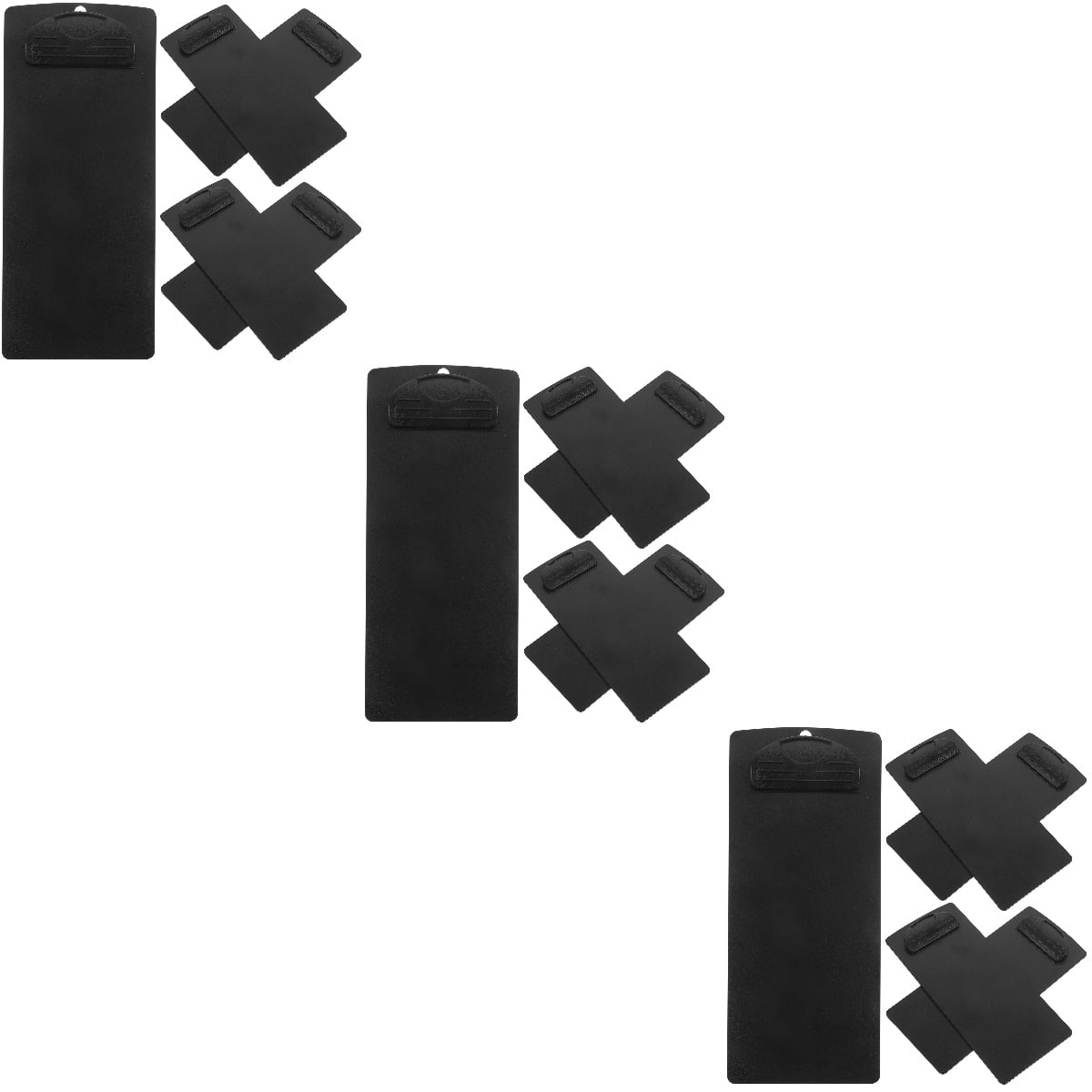 HOMEMAXS 15-Pack Mini Clipboards Small Portable Clip Board for Menus, Bills, Notes, and Paper Storage