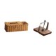 thumbnail image 5 of Estuche para pañuelos de escritorio,Caja de pañuelos faciales de papel retro de madera,Tapa para caja de pañuelos,porta servilletas de papel facial,Portapapeles,Servilletero de, 5 of 8