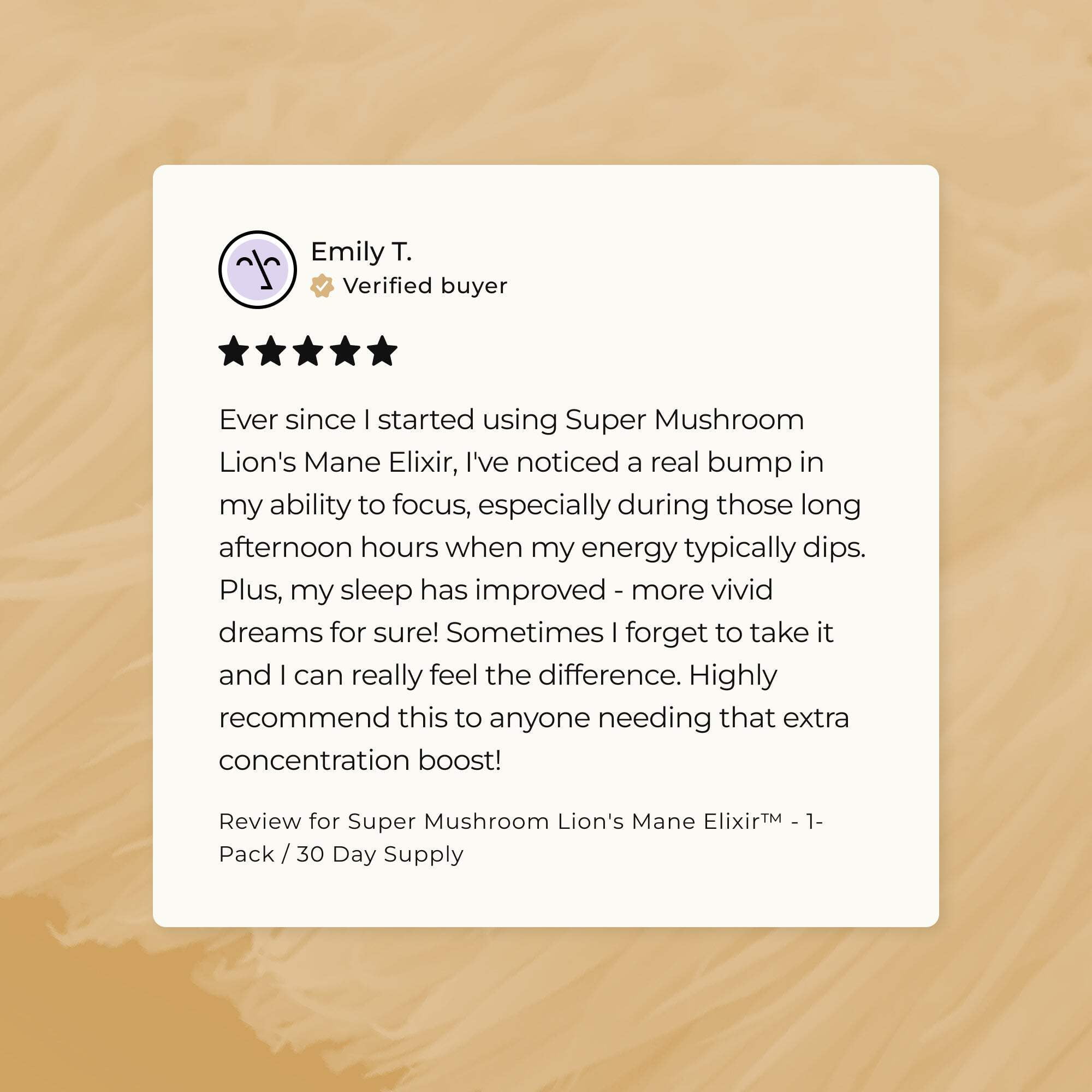 Super Mushroom Lion's Mane Elixir™