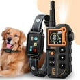 thumbnail image 1 of USCAMEL Collar de Entrenamiento para Perros, Collar de Choque Mejorado de 3300 Pies con Control Remoto para Perros con Linterna Brillante, Collar de Perro de Tren 3 Modos de Choque de Vibración de Pitido, 1 of 8