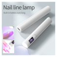 thumbnail image 2 of 2Pcs Mini Nail Dryer Lamp UV LED Nail Light USB Rechargeable ,Fashion, 2 of 6