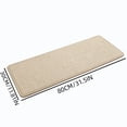 thumbnail image 3 of VORJELT Long Strip Linen Look Seat Pad - Woven Bench Cushion for Living Room, Sofa, and Hallway - Comfortable Thick Filling for Hard Surfaces - Non-Slip Design for Easy Usage White, 3 of 6