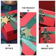 thumbnail image 5 of NICEXMAS 2Pcs Surprise Packaging Box Red Grey Board Laminated Special Paper for Holiday Parties, 5 of 8