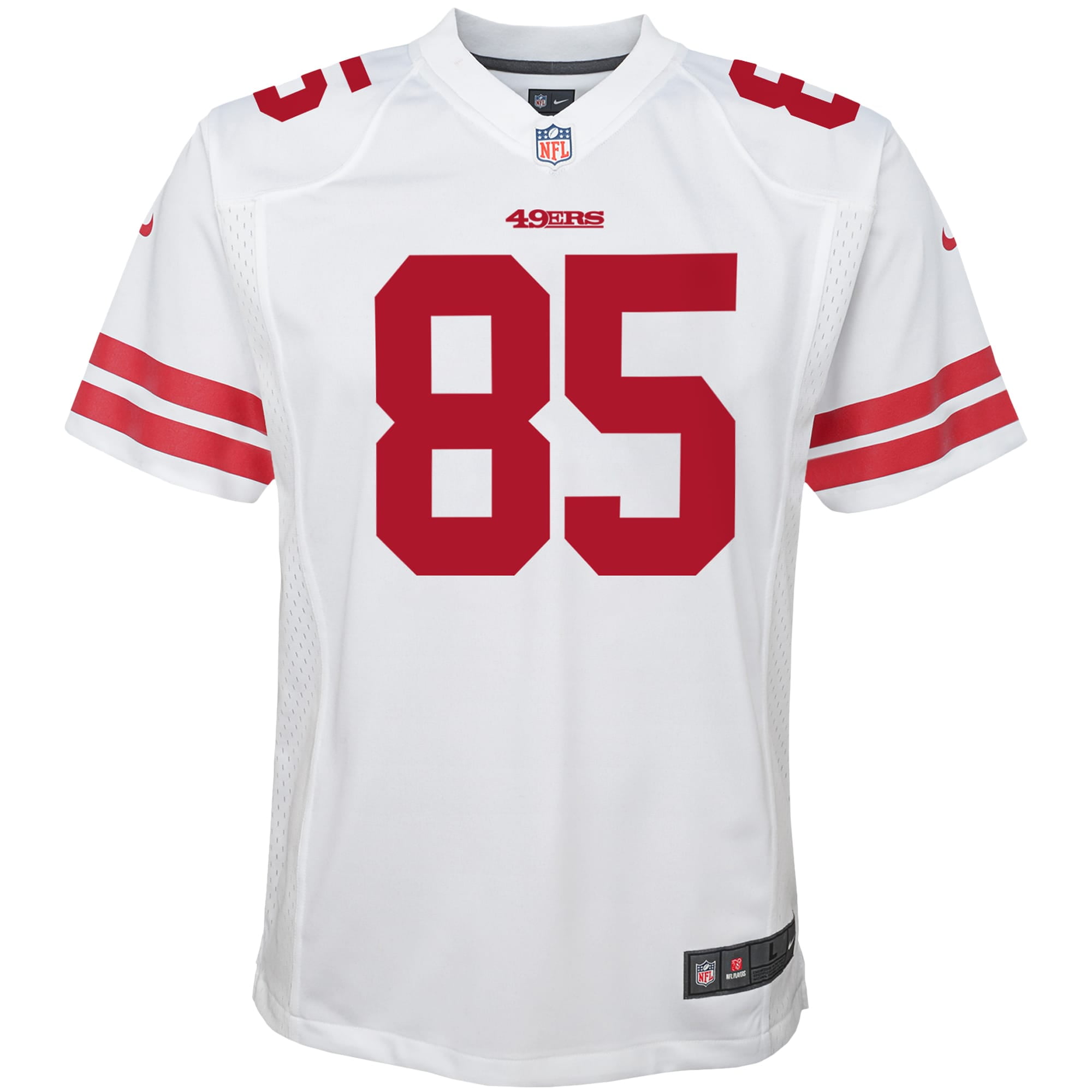 white george kittle jersey