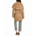 thumbnail image 2 of Tahari womens  Marilyn Wool-Blend Coat, s, Brown, 2 of 4