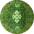 thumbnail image 1 of Ahgly Company Indoor Round Persian Green Traditional Area Rugs, 8' Round, 1 of 1