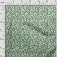 thumbnail image 3 of oneOone Cotton Cambric Off White Fabric Tropical Leaf Fabric For Sewing Printed Craft Fabric By The Yard 42 Inch Wide, 3 of 5