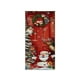 thumbnail image 1 of Decoraciones de Navidad Decoración de Puerta de Navidad de 6.66x2.99 Pies con Entrega de Regalo de Papá Noel, Fondo de la Atmósfera Festiva de la Fiesta Decoraciones de Navidad de Interior, 1 of 6