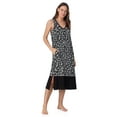 thumbnail image 3 of Layla Women’s Sleepwear 44" Midi Knit Nightgown, Sizes XS-5X, 3 of 8
