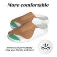 thumbnail image 6 of Yiaed Cute Sloth In Yoga Pose Tree Print Slippers Fuzzy Warm Cozy Slippers Non Slip House Slippers For Indoor Outdoor Slippers House Slippers-46/47, 6 of 7